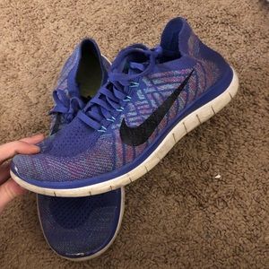 Purple Nike Flynits